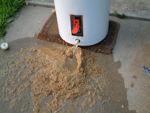 Flushing Sediments Out of Water Heater
